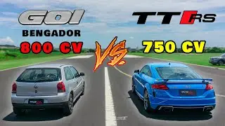 AUDI TTRS DE 750 CV TOMOU PAU DO GOL BENGADOR DE 800 CV??
