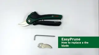 How to replace the blade | EasyPrune | Bosch Home and Garden