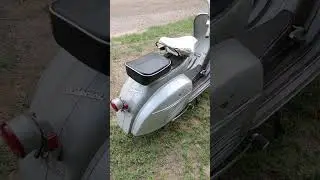 1971 Vespa Sprint veloce 150cc. American Edition script badge.