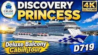 Discovery Princess Deluxe Balcony Cabin Tour