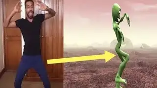 Hardik Pandya Vs Alien Dance Challenge Dame Tu Cosita - Musically
