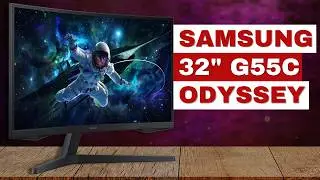 Samsung 32 Odyssey G55C: посмотрите перед покупкой! (Изогнутый 1000R | 165 Гц | LS32CG550ENXZA)