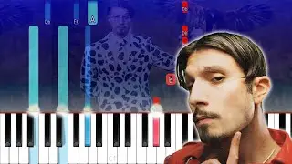 bbno$ - it boy (Piano Tutorial)