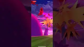 Dynamax Zapdos solo, Max mushroom used