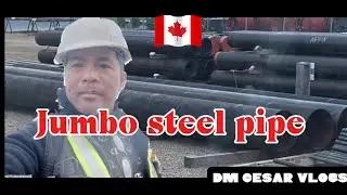 Picking/moving huge steel pipe