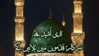 Bari Umeed Hai Sarkar ﷺ Qadmon Mein Bulayen Gay | Heart Touching Naat | Islamic Vibes