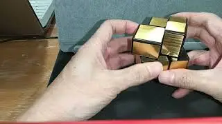 solving a 2x2 mirror cube aka mirror block aka bump cube.