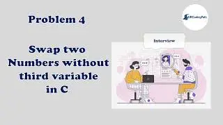 How to Swap Two Numbers in C Without a Temporary Variable 💡 | C Logic Explained Step-by-Step