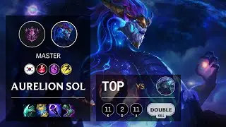 Aurelion Sol Top vs Vex - KR Master Patch 11.20
