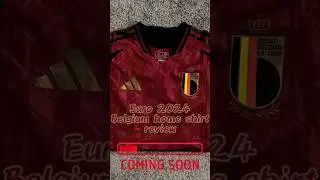 Euro 2024 Belgium home shirt review (player version HEAT.RDY) coming soon! #Euro2024 #Belgiumshirt