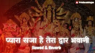 LOFI SLOWED BHAJAN | Pyara Saja Hai Tera Dwar Bhawani | Navratri Special Bhajan | Lofi Version