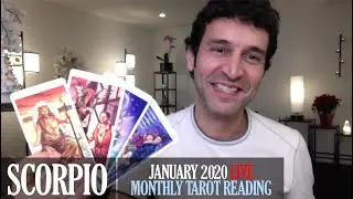 SCORPIO January 2020 Live Extended Monthly Intuitive Tarot Reading by Nicholas Ashbaugh