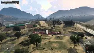 GTA 5 (Race Ron to the Airstrip) w/Live Commentary!!!