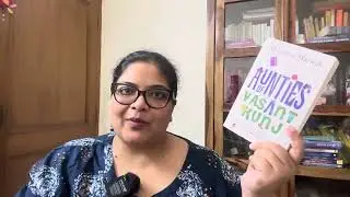 Advanced readings on Instagram - Hindi book review Aunties of Vasant Kunj