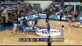 Lotto League 2011/2012, Game 25: Rishon Lezion - Maccabi Tel Aviv 74:77