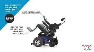 Magic Mobility:  Frontier V4-All Terrain, front wheel drive, 360&deg; view