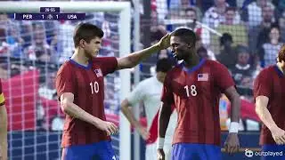 United States vs Peru. American Cup (F015)