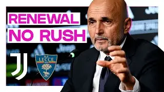 NO NEED TO RENEW MY CONTRACT | SPALLETTI 2026 WISH | JUVENTUS vs LECCE