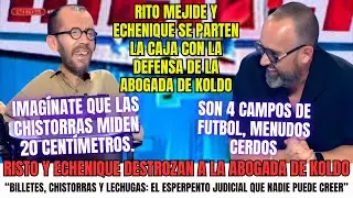 “Risto y Echenique se parten de risa ante el despropósito más surrealista de la abogada de koldo