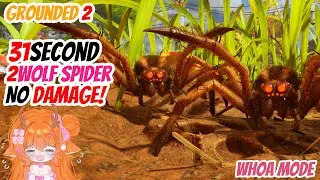 Grounded 2 - 2 Wolfies vs 1 Tiny Girl Who wins?(Whoa mode)