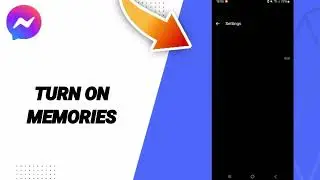 How To Turn On Memories On Facebook Messenger App 2025