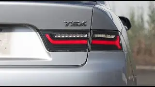 OEMassive - 2004-2008 Acura TSX LED Light Bar Tail Lights Function Video