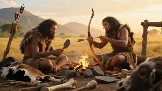 How prehistoric people made bows and arrows | Boring Caveman