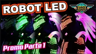 ROBOT LED PIXEL PARA HAGAR DISCO BAR CUCUTA VIDEO PROMOCIONAL. PARTE 1