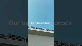 witnessing the mighty of our Indian Air force's &hearts;️ #airforce