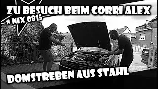 ALEX BAUT RICHTIGE DOMSTREBEN AUS ECHTEM 2 MM STAHL, DER KAMPF MIT DER METALLSCHERE