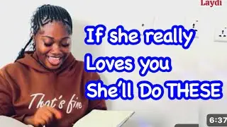 7 things women do when they genuinely love you, number 5 will shock you 