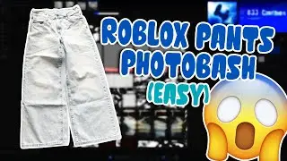 EASY ROBLOX PANTS | PHOTOBASH TUTORIAL (paint.net)