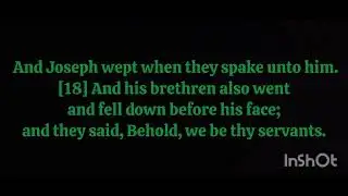Genesis 50:17-22 Bible Memory Song September 2025#accapela#originalmusic #biblesong#bibememory#kjv
