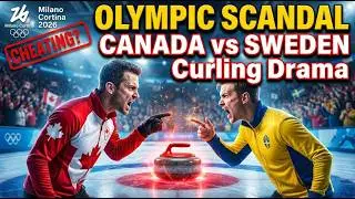 Olympic Curling EXPLODES! 😱 Canada vs Sweden Cheating Accusation Scandal at Milano Cortina 2026