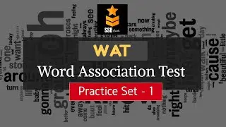 SSB Word Association Test (WAT) | WAT Practice Set 1 | ORIGINAL Most Repeated WAT words | SSB Guide