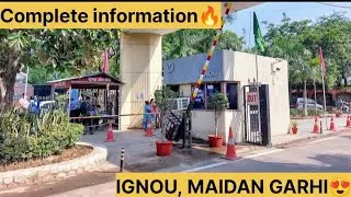 IGNOU Headquarters VLOG | how to reach Ignou maidan garhi 😎#vlog #ignou #education #learning