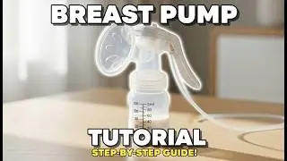 [4K] Breastfeeding with Angel || Tips & Pumping Tutorial || Pump With Me || Pump Training