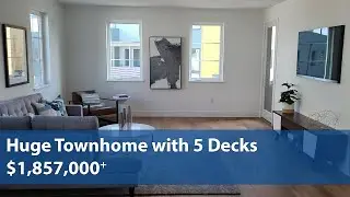 Huge 3 Story Townhome Tour + 5 Decks! | Foster City, CA | $1,857,000 | 2,475 Sq ft | 3 Bd | 3.5 Ba