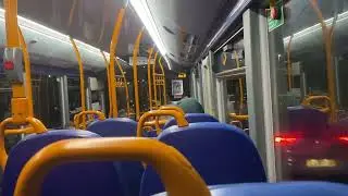 Onboard Stagecoach South Scotland 37483 YW68 OYB Service X19 from Glasgow Fort to Central Station