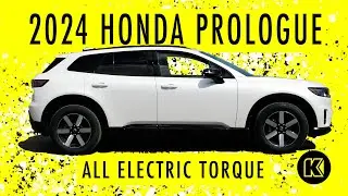 The Instant Torque of the All-Electric 2024 Honda Prologue