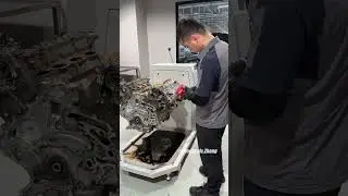 Part 3 Mercedes-Benz CLS63 Engine Overhaul &ndash; Full Restoration Process #short #shortvideo