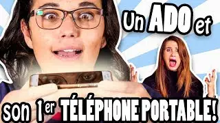 Mon ado a son premier TÉLÉPHONE PORTABLE! 😱 - Angie la crazy série