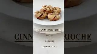 Cinnamon Brioche - see Description #plantbased #pastry #baking #food #recipe