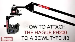 How to attach the Hague PH200 Powerhead to a jib