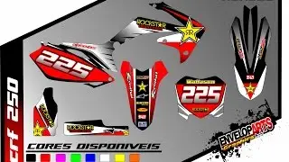 criando arte gráfica em Corel Draw crf 250 2010