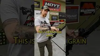 Mathews Phase 4 29 heavy arrow speed test! #archery #bowhunting #reels #shortsvideo #mathewsarchery