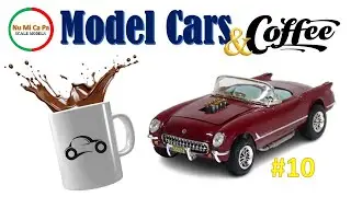Model Cars & Coffee #10: 1953 Chevrolet Corvette Custom, by AMT-ERTL in 1/25 scale