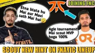 Mavi joining FNATIC || SCOUT CONFIRMED MAVI JOINED FNATIC||FNATIC NEW LINEUP