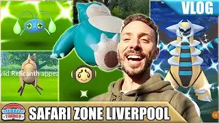 CATCHING THE *BIGGEST* POK&Eacute;MON @ SAFARI ZONE LIVERPOOL | Pok&eacute;mon GO Vlog