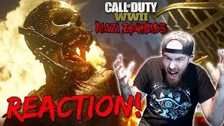 Official Call of Duty&reg;: WWII Nazi Zombies Reveal Trailer REACTION!